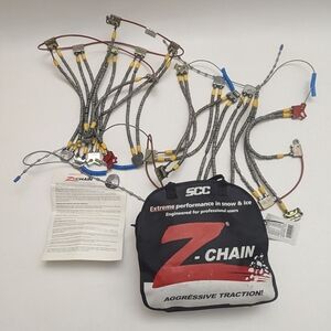 SCC Z-547 Z-Chain Extreme Performance Cables Tire Traction Chains Set of 2
